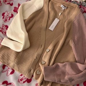 525 America Colorblock Cardigan